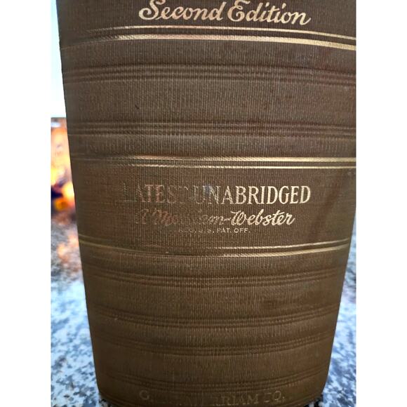 1956 Webster's New International Dictionary - Picture 3 of 13